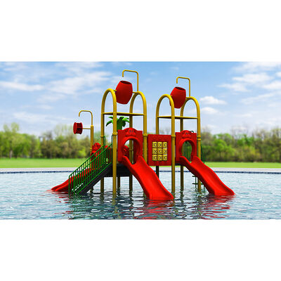 Kids Water Playground Spray Slide Luxury Water Park Design for Hotel Area and Beach Resort