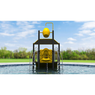 Outdoor Mini Water Park Equipment Splash Pad Water Playground Children Pool Slides