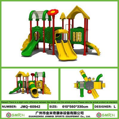  Children Park Design Outdoor Play Equipment Durable Playground Plastic Slides