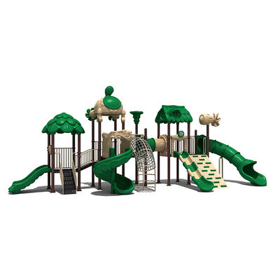 Outdoor Children Playground Game Play Toys Durable Plastic Slides Sets for Themed Parks