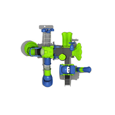 CE Certified Amusement Play Equipment Park Slides Children's Game Play House Plastic Toys 