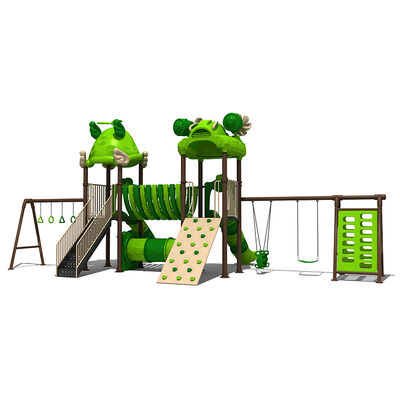 Custom Park Playground New Desing Outdoor Play Equipment Multi-functuon Plastic Slides Sets